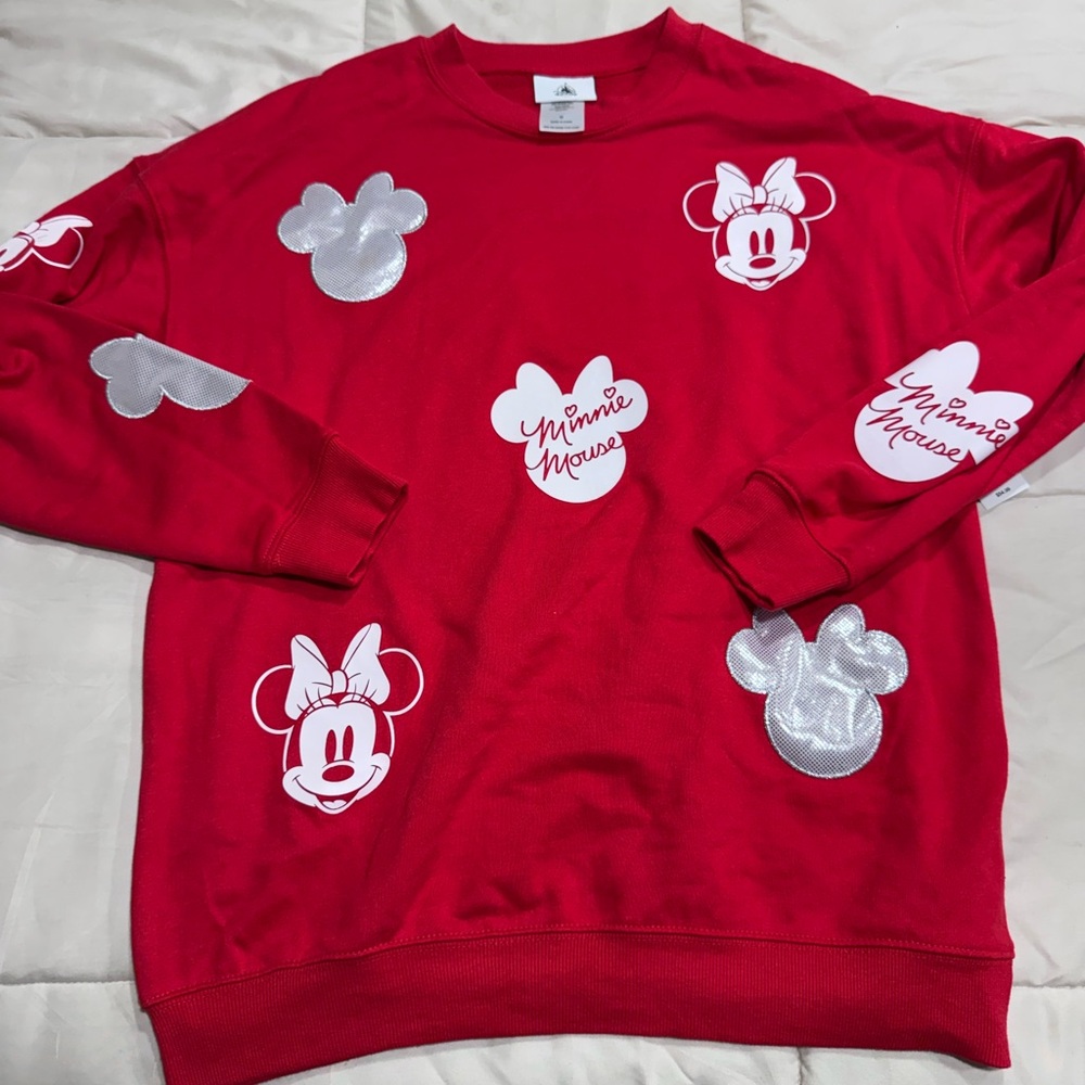 Disney Red Minnie Mouse Sweater